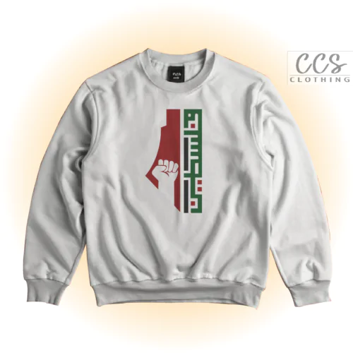 Palestine map sweatshirts