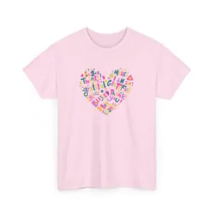 Graceful Heart Cotton T-shirt