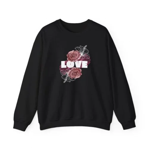 Love sweatshirt for women